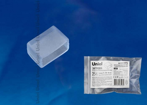 Заглушка для лент Uniel UCW-K14-CLEAR UL-00000871 фото 2