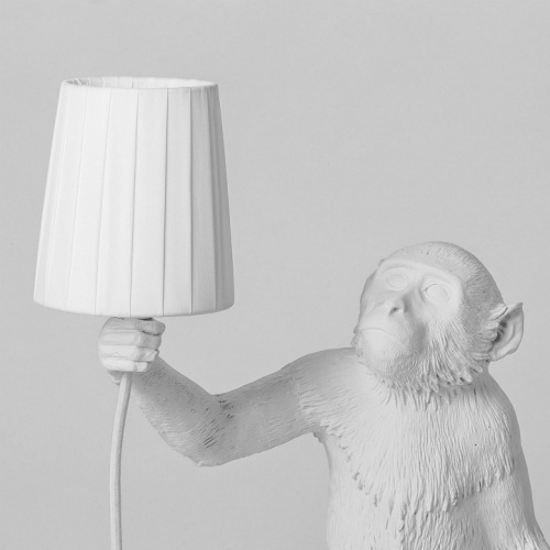 Плафон текстильный Seletti Monkey Lamp 14918 WHI фото 8