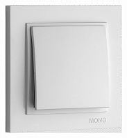 Выключатель одноклавишный Mono Electric Despina 102-190025-100