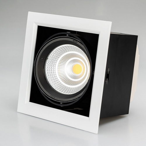 Встраиваемый светильник Arlight CL-KARDAN-S190x190-25W White6000 (WH-BK, 30 deg) 026500 фото 6