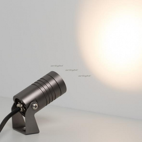 Наземный низкий светильник Arlight ALT-RAY-R42-5W Warm3000 (DG, 25 deg, 230V) 026446 фото 2
