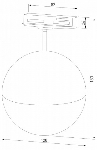 Светильник на штанге Elektrostandard Glob a053137 фото 3