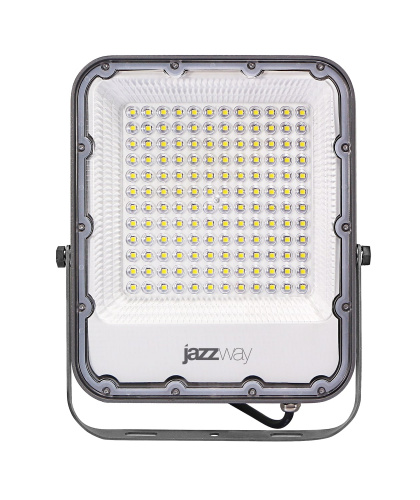 Прожектор светодиодный ДО-100 Вт 11000 Лм 6500К IP65 200-240 В LED угол светораспределения 80° -40... +50°С литой алюминий с антикоррозийным покрытиемлинзовый модуль Jazzway фото 7