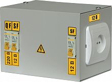 Ящик с понижающим трансформатором ЯТП-230/12/0.25 IP30 с автоматами УХЛ4