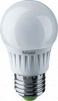 Лампа светодиодная LED 7вт E27 белый шар