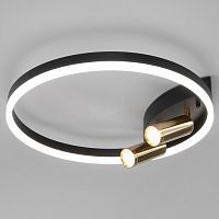 Накладной светильник Eurosvet Luminari 90247/3 черный/золото Smart