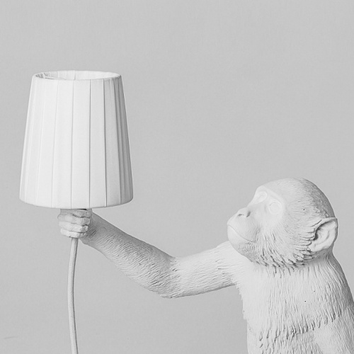 Плафон текстильный Seletti Monkey Lamp 14918 WHI фото 9