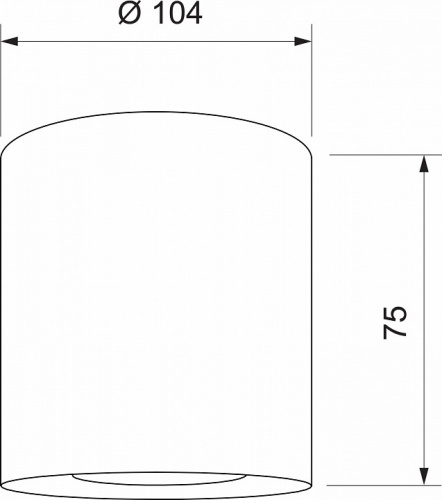 Накладной светильник Elektrostandard DLR026 a063935 фото 2