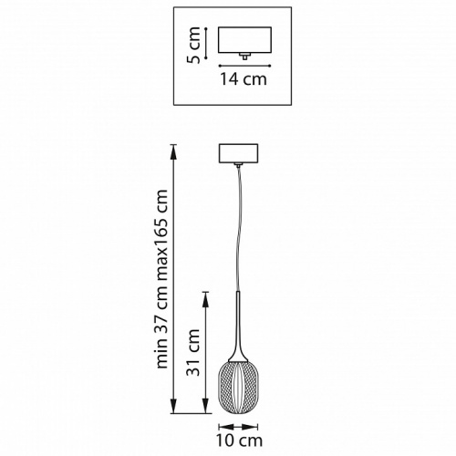 Подвесной светильник Lightstar Acrile 738011 фото 3