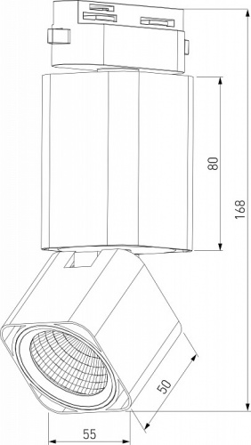 Светильник на штанге Elektrostandard Cubus a062876 фото 3