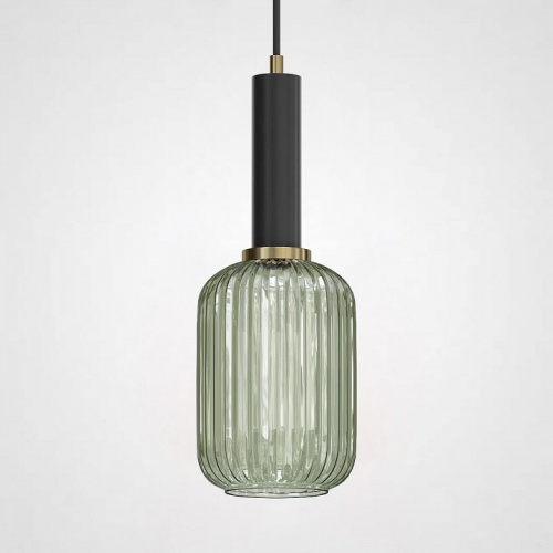 Подвесной светильник Imperiumloft Ferm Living Chinese Lantern A Brass / Green IRIS01