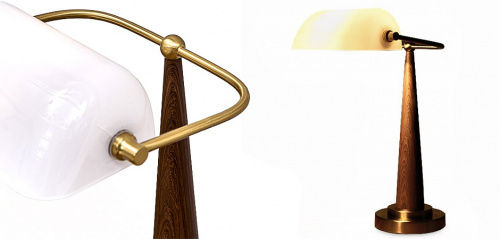 Настольная лампа офисная Imperiumloft Ziani Table Lamp 43.537-2 фото 2