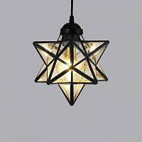 Подвесной светильник Imperiumloft Black Star Clear Glass 101314-26