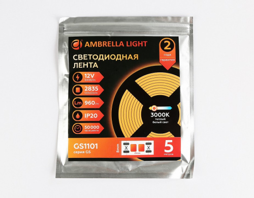 Лента светодиодная Ambrella Light GS GS1101 фото 3