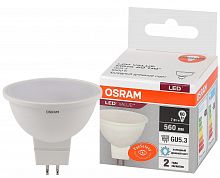 Лампа светодиодная LED 7 Вт GU5.3 6500К 560Лм спот 220 В (замена 60Вт) OSRAM