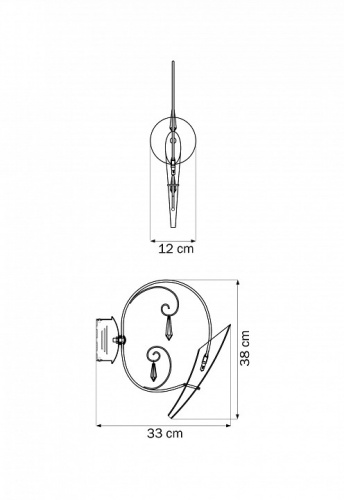 Бра Lightstar Scarabeo 755614 фото 2