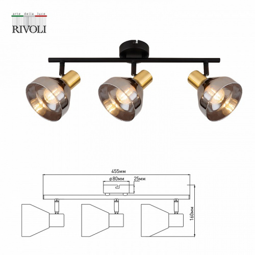 Спот Rivoli Kinge Б0052876 фото 3