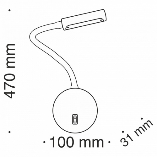 Бра Maytoni Stem C035WL-L3W3K фото 3