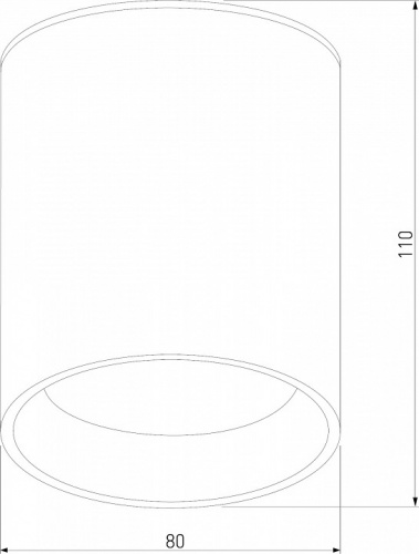 Накладной светильник Elektrostandard Light LED a056270 фото 2