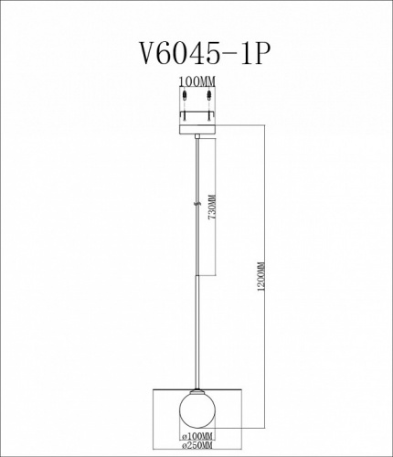 Подвесной светильник Moderli Scrumbel V6045-1P фото 2