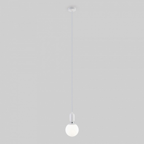 Подвесной светильник Eurosvet Bubble Long 50158/1 белый фото 2