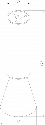 Светильник на штанге Elektrostandard Piks a066493 фото 3