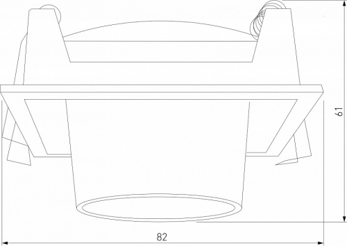 Встраиваемый светильник Elektrostandard Conner a063993 фото 3