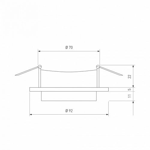 Встраиваемый светильник Elektrostandard Solas a053346 фото 3