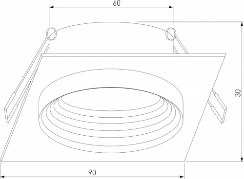 Встраиваемый светильник Elektrostandard Senso a064248 фото 3