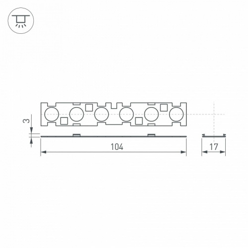 Рассеиватель Arlight SL-LINE 041791 фото 3