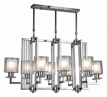 Люстра на штанге LUMINA DECO Manhattan LDP 8012-8 PR CHR