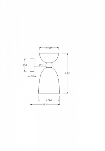 Бра Maytoni Cloches MOD113WL-01W фото 2