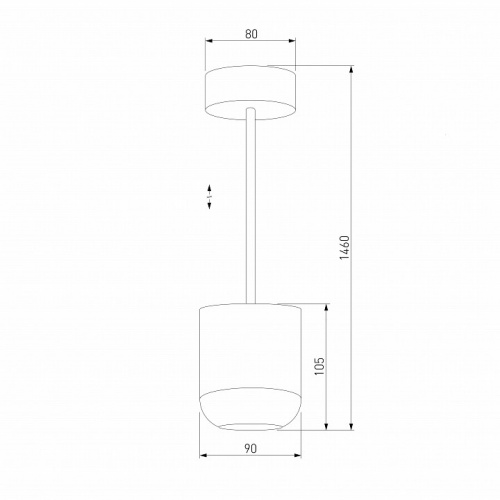 Подвесной светильник Elektrostandard Onde a064203 фото 2