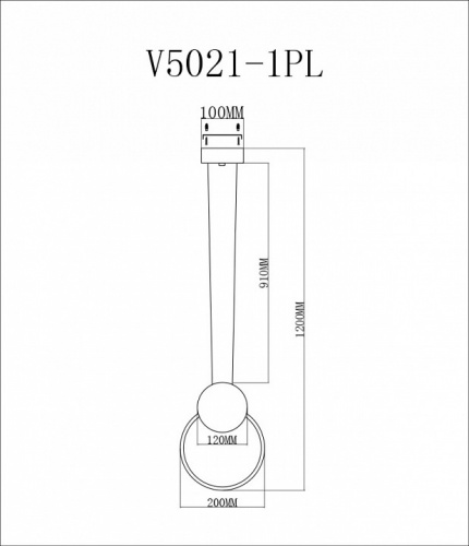 Подвесной светильник Moderli Store V5021-1PL фото 2
