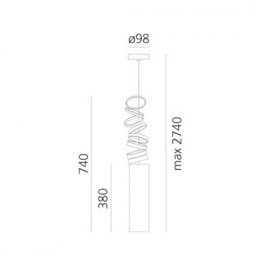 Подвесной светильник Artemide Decompose DOI4600A80 фото 3