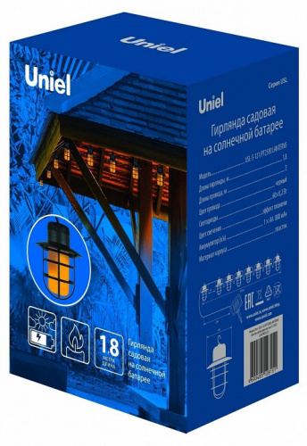 Гирлянда на солнечных батареях Uniel USL-S UL-00006558 фото 6