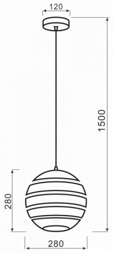 Подвесной светильник Deko-Light Ankaa 342138 фото 2