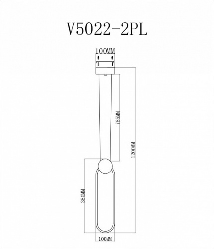 Подвесной светильник Moderli Store V5022-2PL фото 3