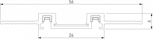 Трек встраиваемый Elektrostandard Flat Magnetic a063727 фото 3