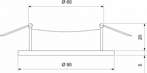 Встраиваемый светильник Elektrostandard Gridi a063923 фото 2