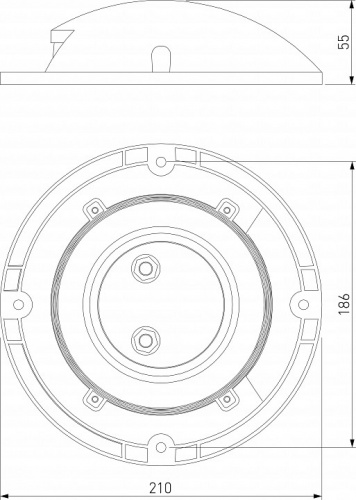 Накладной светильник Elektrostandard Park a065926 фото 3