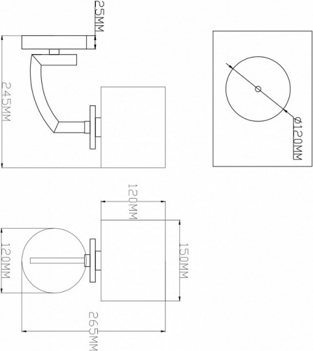 Бра Moderli Saudy V2591-1W фото 2