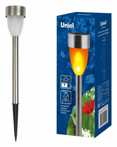 Наземный низкий светильник Uniel Metal torch UL-00007926 фото 6