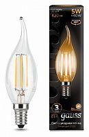 Лампа светодиодная Gauss LED Filament E14 5Вт 2700K 104801105