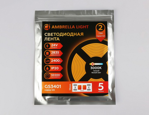 Лента светодиодная Ambrella Light GS GS3401 фото 3