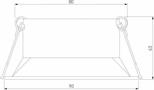 Встраиваемый светильник Elektrostandard Punto a065473 фото 3