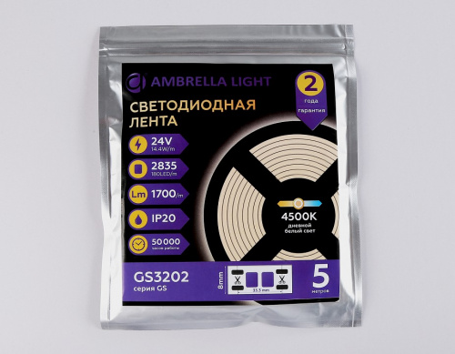 Лента светодиодная Ambrella Light GS GS3202 фото 3