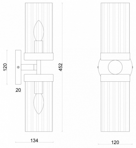 Бра Favourite Radiales 3099-2W фото 3