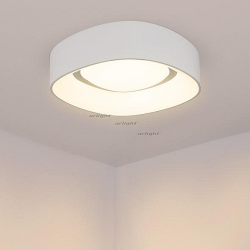 Накладной светильник Arlight SP-TOR-QUADRAT-S450x450-35W Warm3000 (WH, 120 deg) 022139(1) фото 3