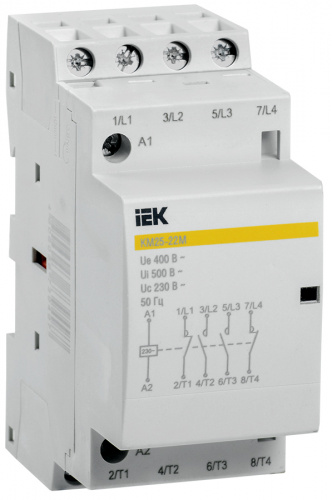 Контактор модульный КМ25-22M AC